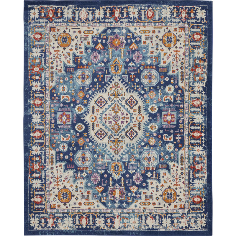 Tapis bleu, Rectangle 8 pi x 10 pi