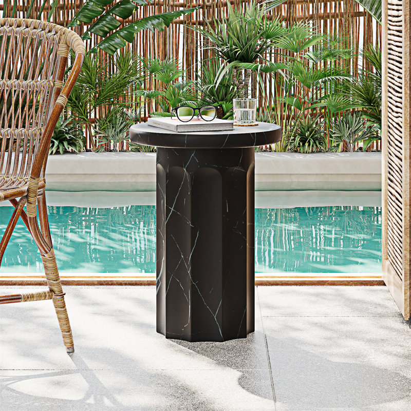 Table d'appoint d'extérieur