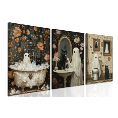3 Piece Wrapped Canvas Wall Art