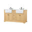 Ensemble de meuble-lavabo double 60 po Guri-556380367