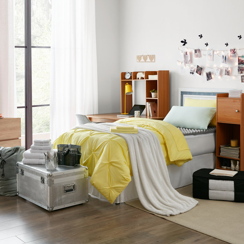  Ensemble de literie pour lit simple TG, Jaune