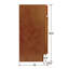 Meuble-lavabo 18 x 16 Manchester Merlot