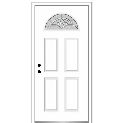 Grace 80'' Fiberglass Front Entry Doors