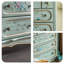 Buffet décoratif rétro en bois manufacturé