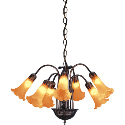 Pond Lily 7 - Light Chandelier