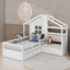 Lit simple avec canapé et tablette-462234201