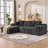 Boneless 106" W Configurable Compression Sectional Sofa With L-Shape Chaise-325703102-325702720