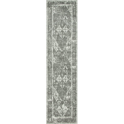 Tapis gris de style Walmoor