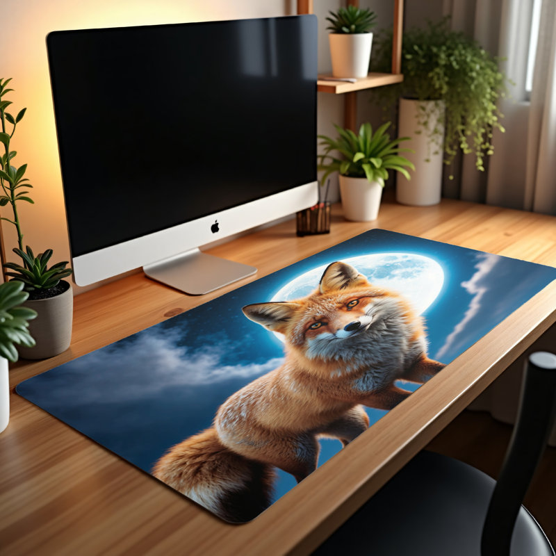 Polyester Desk Pad, 31.5x15.5