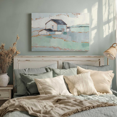 Toile tendue Farmhouse on Open Fields II
