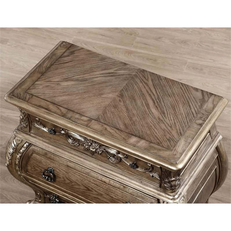 3 Drawers Nightstand