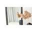 Gwenneth Rectangle Wood Mirror for Bathroom, Solid Pine Wood-805038352-750686373