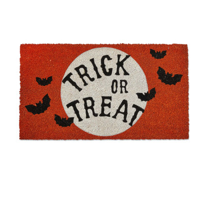 Trick Or Treat Coir Mat