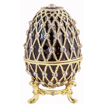 Faberge Metal Decorative Box