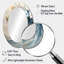 Décor de miroir mural blanc et bleu en forme de vague I - blanc-258718044