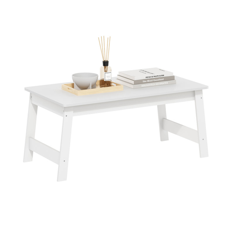 Granby Single Coffee Table, White