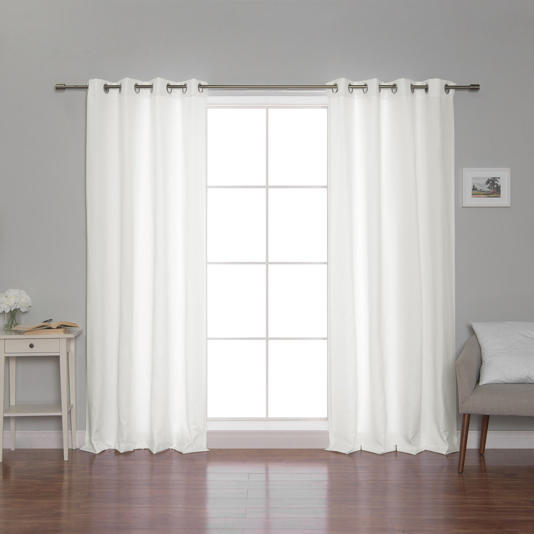 Analese Outdoor Grommet Curtain (Set of 2) Latitude Run® Curtain 