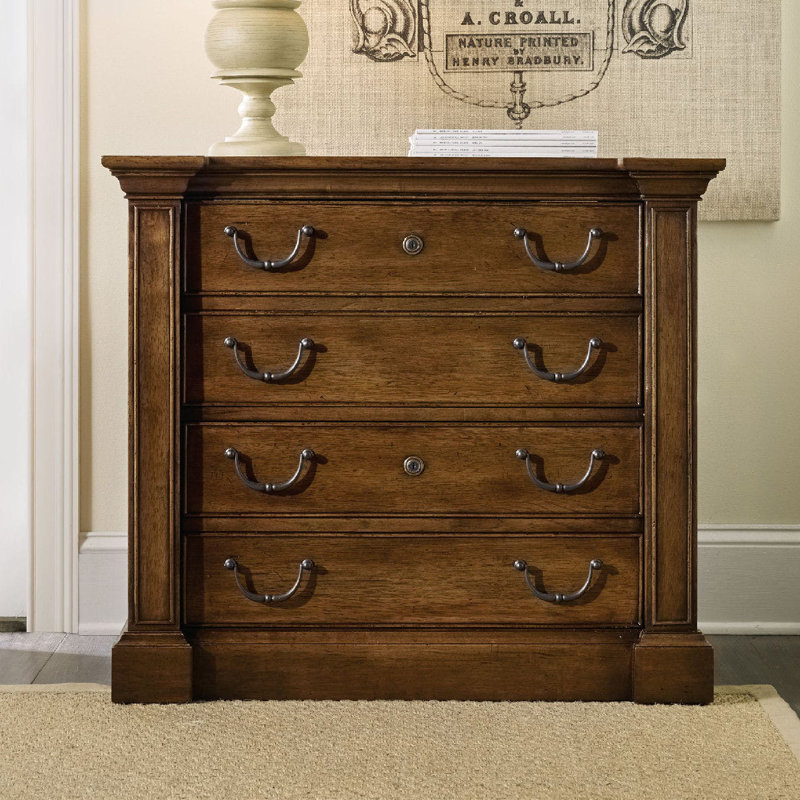 Archivist Two Drawer Lateral File, Brown