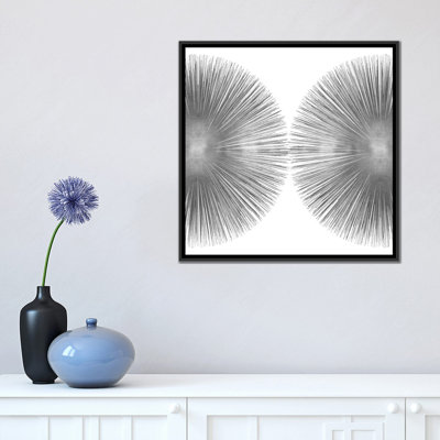 Silver Sunburst II, impression sur toile tendue