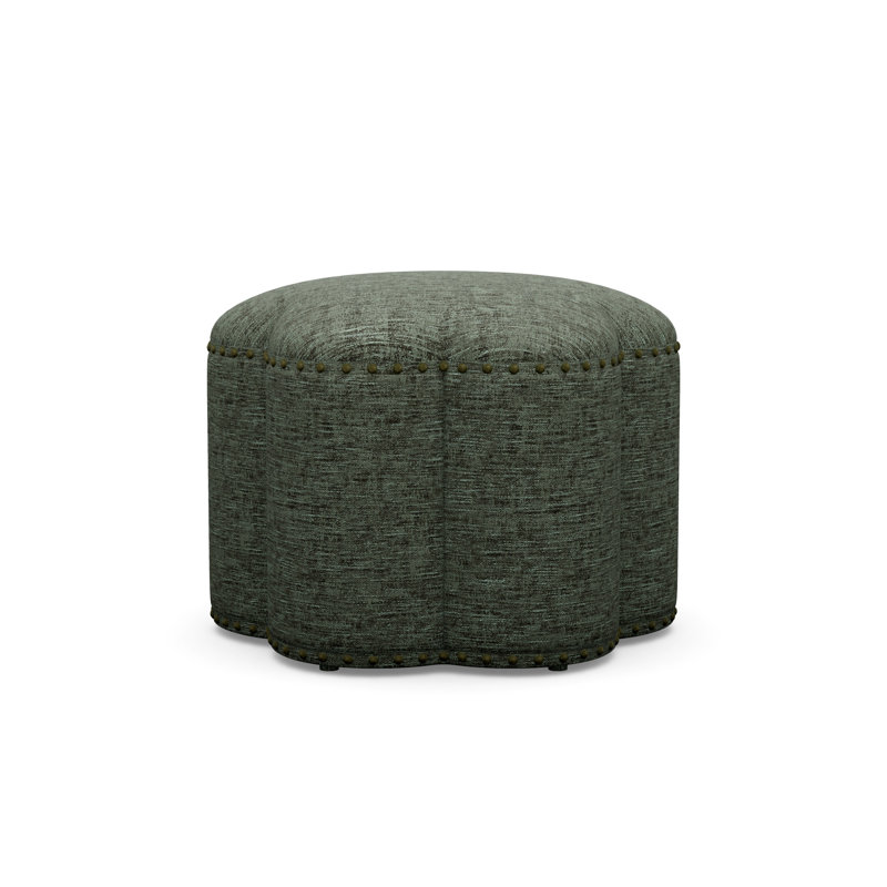 Kate 25" Ottoman, Churchill 351949, Antique Brass