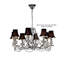 Valley 8 - Light Candle Style Chandelier-41261934
