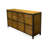 Retro Burlywood Solid Wood Sideboard