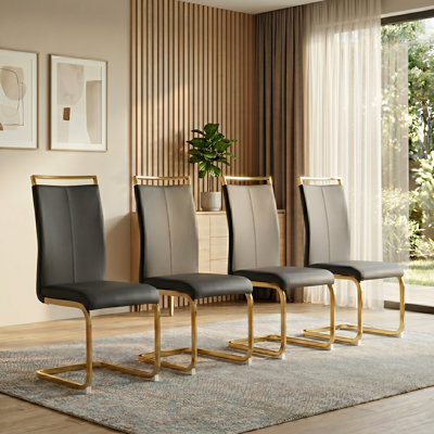 Chaises de salle à manger Modern Glam