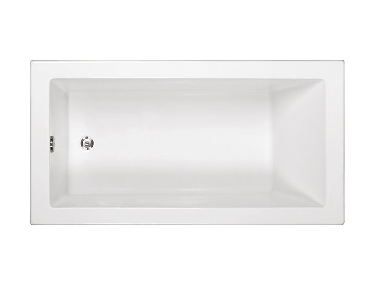 Andrea® 15 60" Air Bathtub - Matte, Undermount