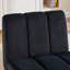 Fauteuil d'appoint rembourré capitonné sans accoudoirs-310130809