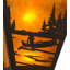 Applique murale 2 lumières Canoe At Lake-124967852-124967847