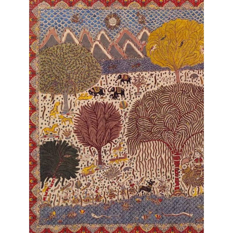 Déesse Bahuchar et Jogani | Couleurs naturelles | Par Sohan Chitara
