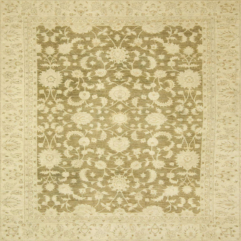 Abstract Indoor Rug, Square 5'