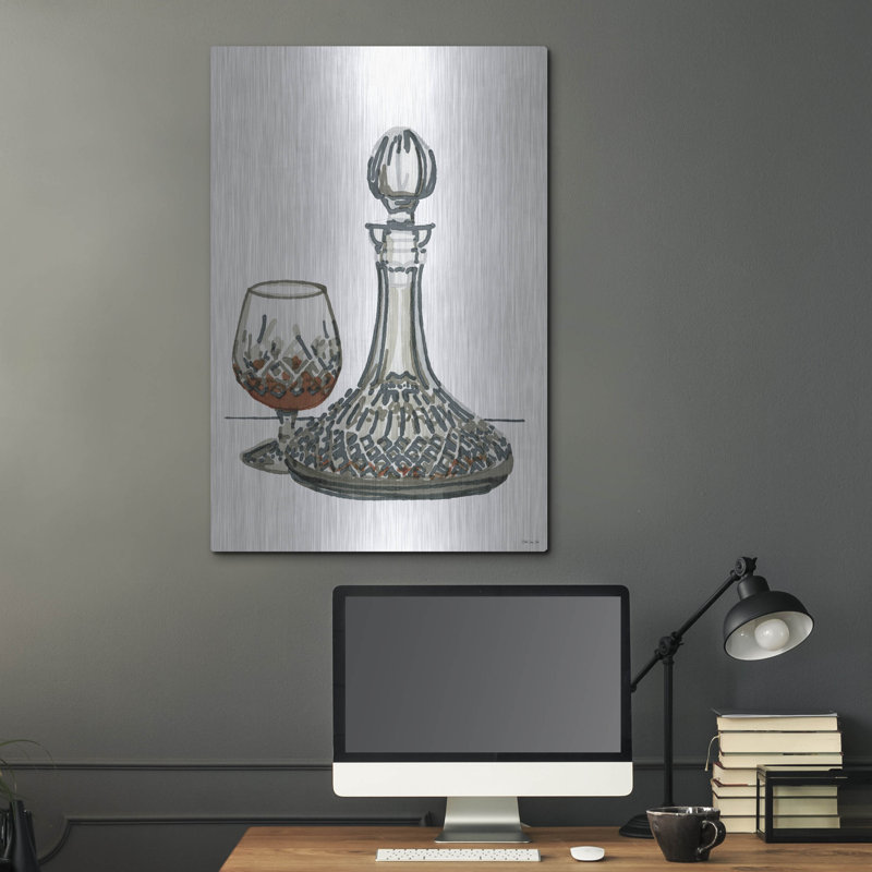 "Vintage Decanter 1" par Stellar Design Studio, H 36 po x l 24 po