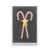 White Floater Framed