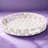Capiz Round Decorative Tray With Raised Edges, Elegant Catchall For Jewelry, Keys, And Home Decor Display