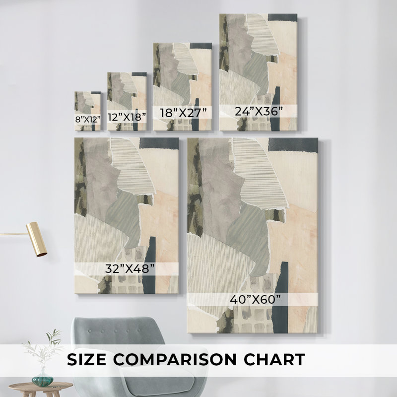 Fault Lines I-Premium Gallery Wrapped Canvas -Ready to Hang, 12" H x 16" W