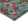 Premium Machine Washable Dockside AMF1822 Nutcracker and Poinsettia Rug