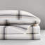 4 pièces pour grand lit en flanelle 100% coton brossé brun clair pour velours doux pour lit double / double 12 "grand / très grand / très grand 14"