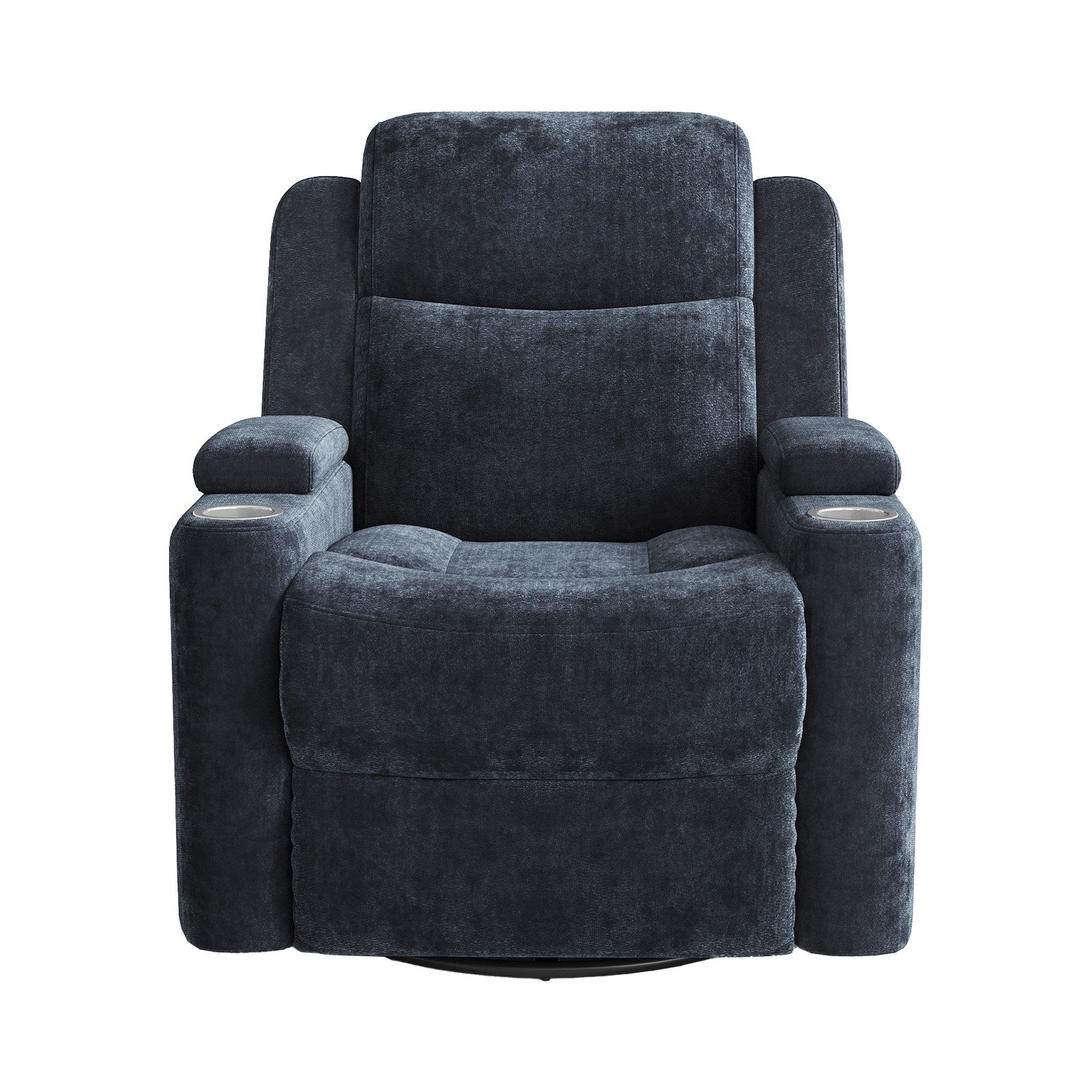 Red Barrel Studio® 34.84" Wide Soft Chenille Power Recliner Chair with ...