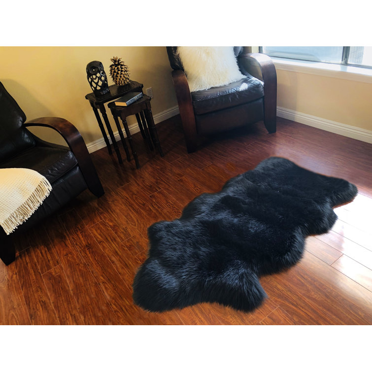 Wiesner Performance Faux Sheepskin Washable Indoor Rug