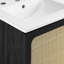 Meuble-lavabo simple 17,5 po avec plateau en bois Modway-93811808-93811805