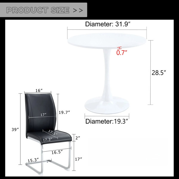 Dimensions du produit