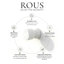 ROUS Harwdare Mid-Century Modern Hourglass Knob-109759171