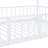 Twin over Twin Size Metal Bunk Bed with Slide, Guardrails, and Convertible Design for Ultimate Safety and Fun