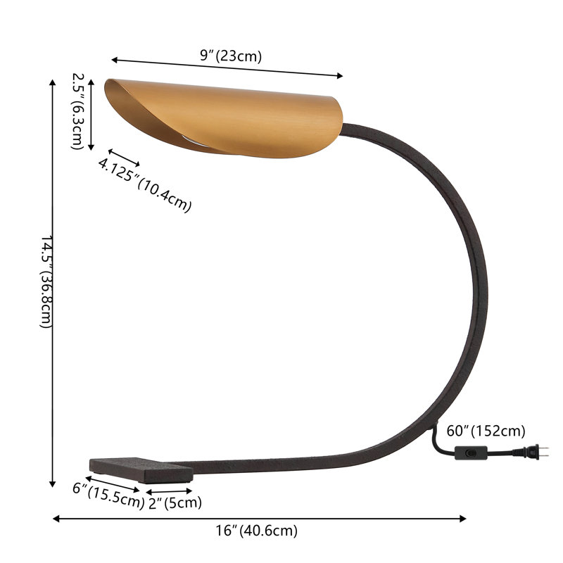 Lampe de table 14,5 "Mari