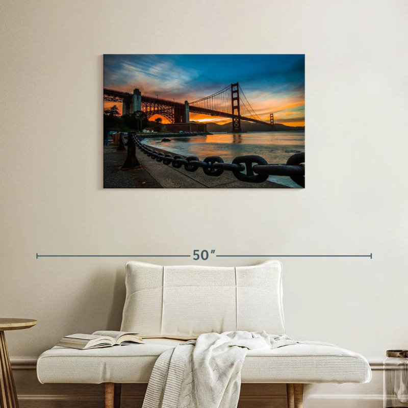 Lilie Philadelphia Suspension Bridge, H 24 po x l 36 po