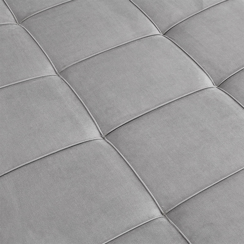 Aaronette Velvet Chaise Lounge