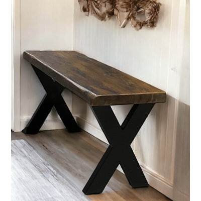 Banc en bois massif