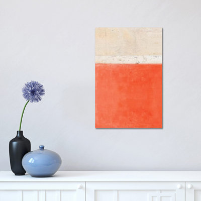 Abstract Street Wall 1 Piece Wrapped Canvas Wall Art