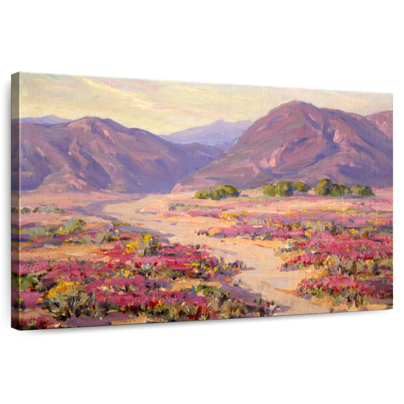 Avery Spring Bloom dans le désert, H 34 po x l 51 po